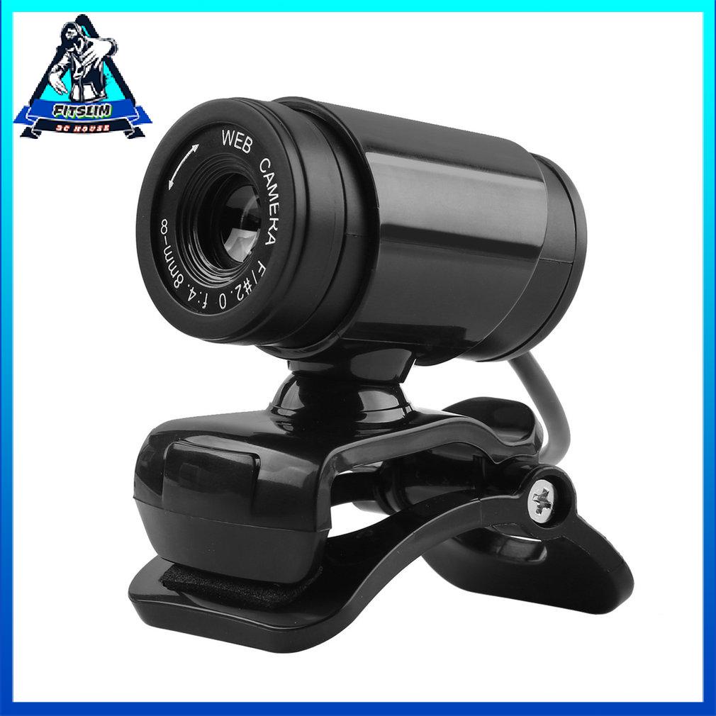Usb Hd Webcam Web Cam Camera For Computer Pc Laptop Desktop