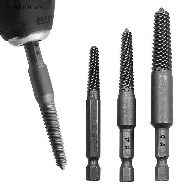 Xoitu set 5 Mũi Khoan Tháo Gỡ Bu Lông Gãy Chuyên Dụng vn