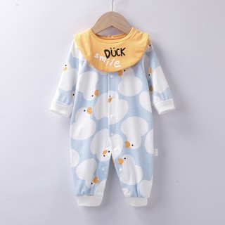 Bộ đồ ngủ một mảnh cho bé sơ sinh 0-18 tháng tuổi