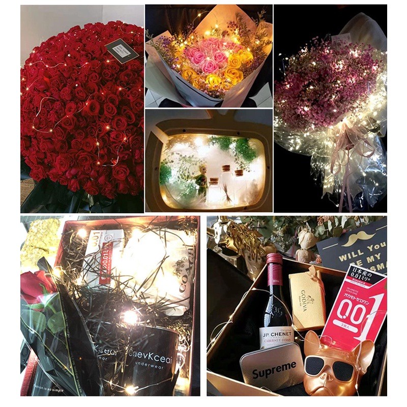 Đèn led Dây Tóc 3 Chế Độ 3m Dùng Trang Trí