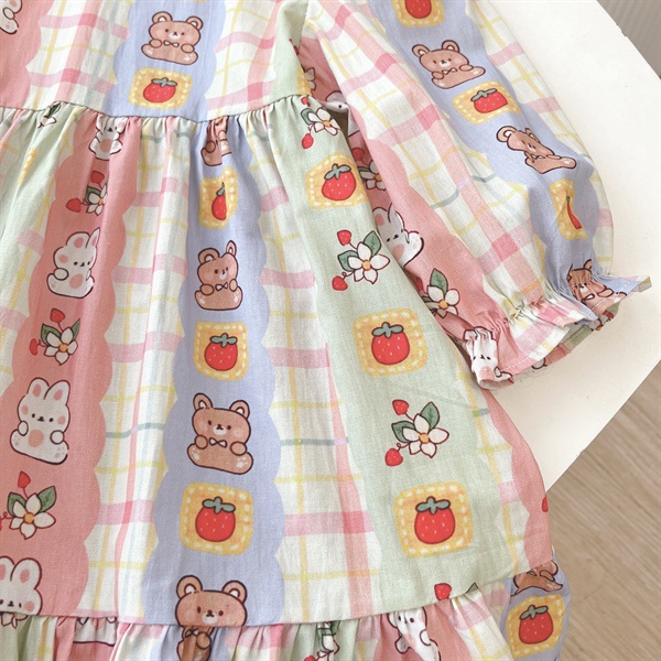 VÁY ĐUÔI CÁ DÀI TAY -2220