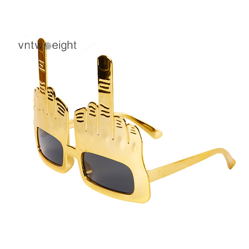 Sujian333 Kính Mát Hình Ngón Giữa Vui Nhộn Sáng Tạo Trang Trí Bữa Tiệc