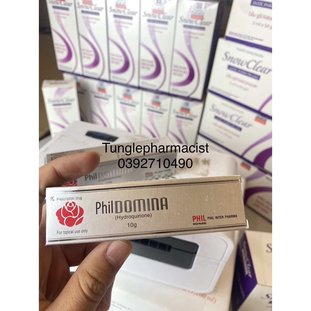 Phildomina kem bôi nám, tàn nhang, combo phildomina tuýp 10g. combo nhiều tuýp Phidomina bôi thâm nám sẹo date xa nhất