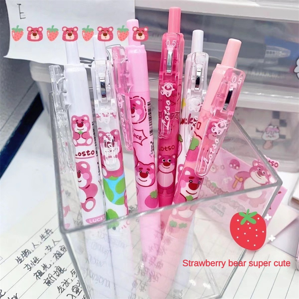 EELHOE Bàn chải Bút câu hỏi Bút bền bỉ Bút gel đen Tay cầm thoải mái Đồ dùng văn hóa và giáo dục Bút gel học sinh Viết chính xác Bút chì và dụng cụ viết Bút gel miiki_vn