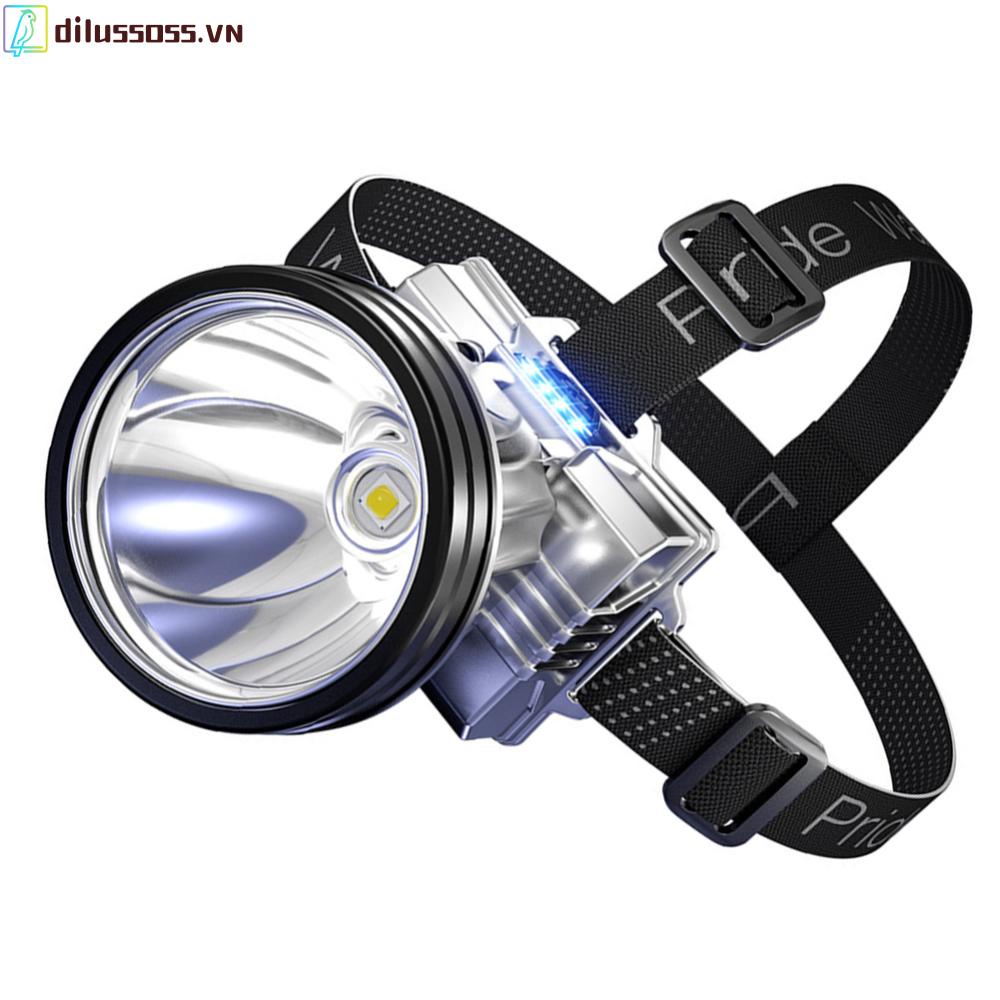 Đèn Pin Đội Đầu Chống Thấm Nước ipx4 Tiện Dụng Khi Đi Cắm Trại