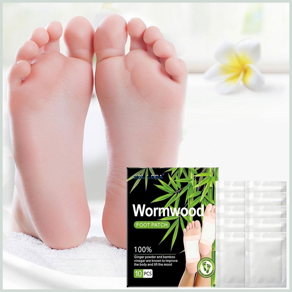 Set 10 Miếng Dán Chân Làm Sạch Sâu Chăm Sóc Sức Khỏe
