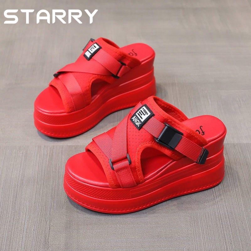 STARRY  dép nữ dép sandal nữ 2023 hotsale Siêu nhẹ Chất lượng cao Linh hoạt Độc đáo FDL2393G4D39Z230926
