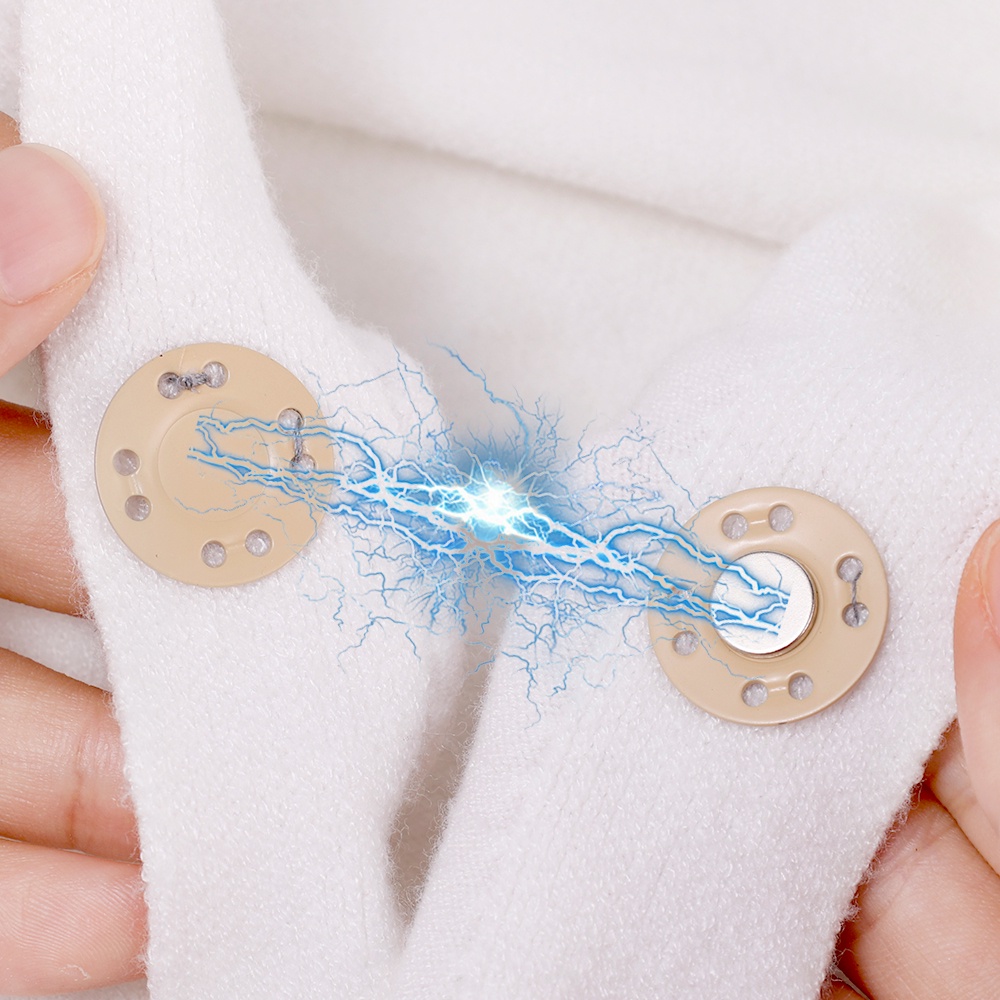 1 Bộ Nút Khóa Nam Châm Vô Hình 12.5 / 21 / 25mm Tự Làm Thủ Công diy Đa Ứng Dụng