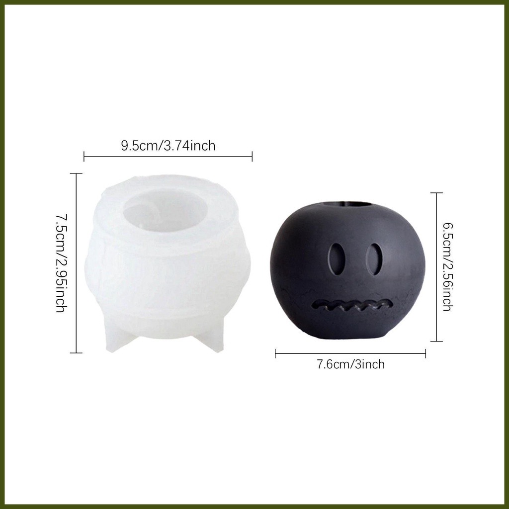 Silicone Khuôn Silicon Làm Nến Tạo Hình Trái Cây 3d Dễ Tháo Rời Trang Trí Bàn