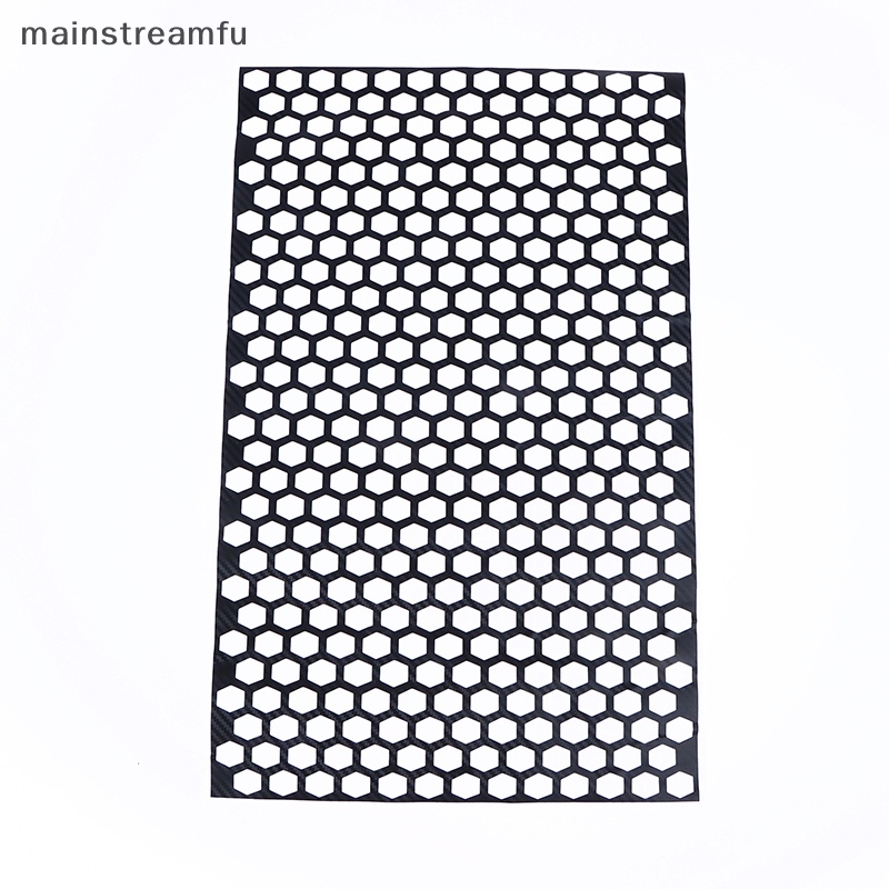 Miếng Dán Đề Can Rỗng Hình Tổ Ong Trang Trí Đèn Hậu Xe Hơi Thời Trang Mới