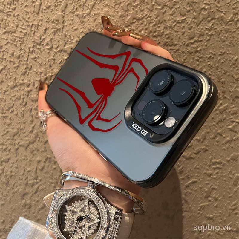 Ôp Điện Thoại Hình spiderman Cho iphone 15promax 14promax 15pro 14pro 15 14 13 12 11 pro max 13promax xr xs max 7plus 8plus 12pro 15plus Ốp