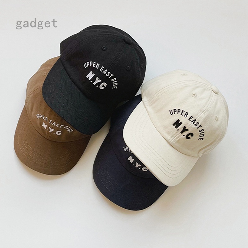 Mũ Lưỡi Trai Thêu Chữ nyc Thời Trang Xuân Hè Cho Bé