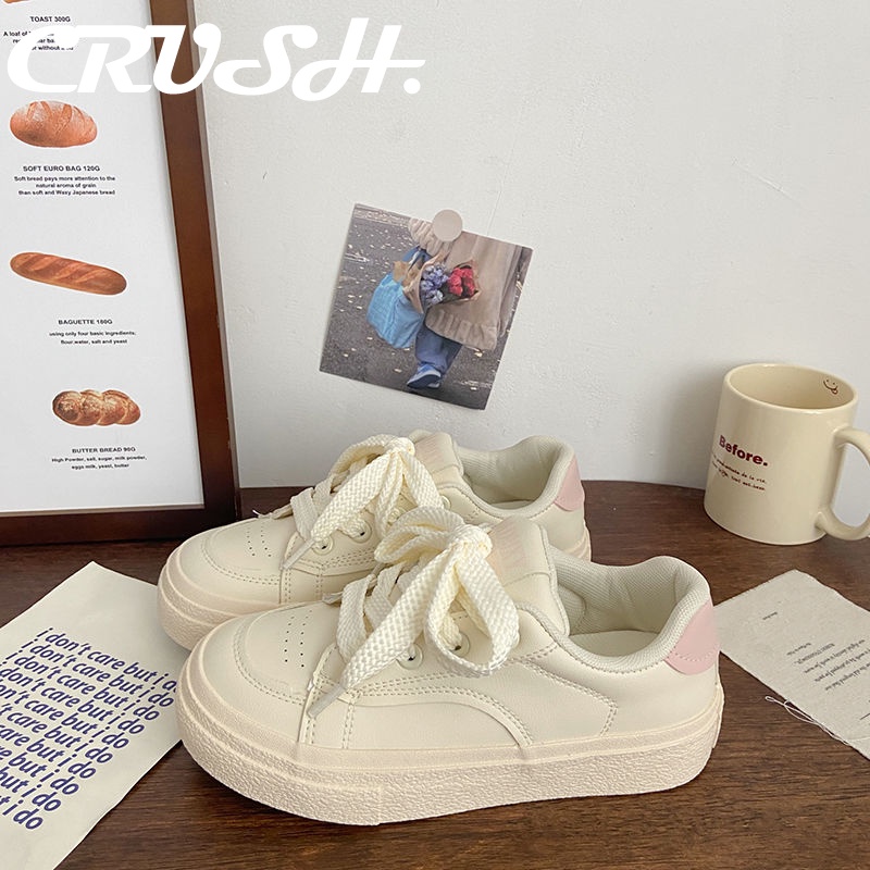 CRUSH  giày thể thao nữ thể thao nữ giày  2023 NEW Đẹp Mềm mại Thời thượng Điểm nhấn FYD2390VV4 39Z230930