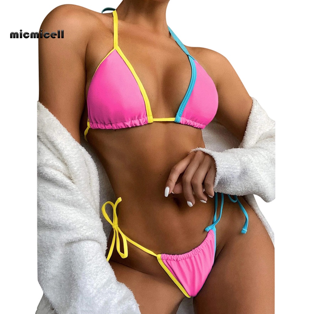 Bộ Đồ Bơi bikini Mềm Mại Không Gọng Quyến Rũ Cho Nữ