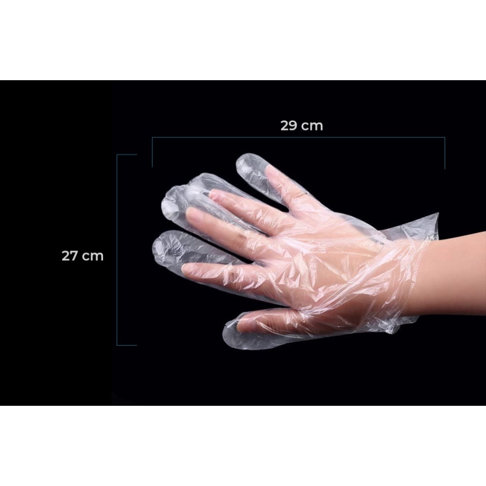 Hộp 100 Găng Tay Phân Hủy Sinh Học Sunhouse Size L - Chính hãng - SSHOP OFFICIAL