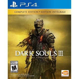 Đĩa game ps4: dark souls iii: the fire fades edition