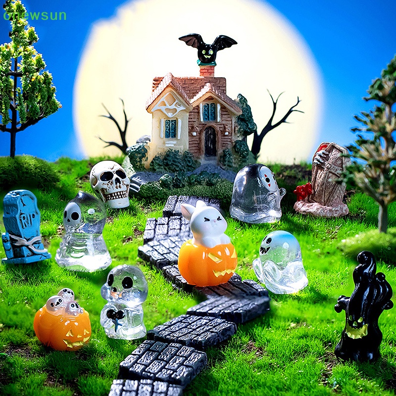 Onewsun Quả Cầu Pha Lê Hoạt Hình Trang Trí Phong Cảnh halloween Mới