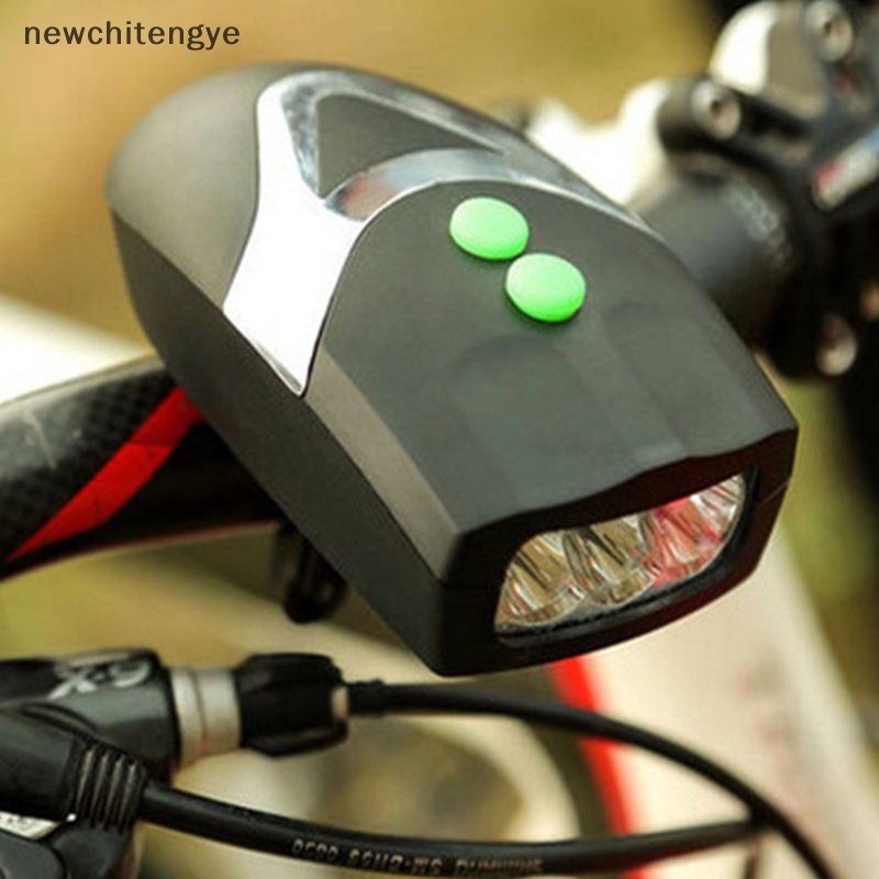 Nyy Bộ Đèn Pha led + Còi + Đèn Hậu Chống Nước Cho Xe Đạp
