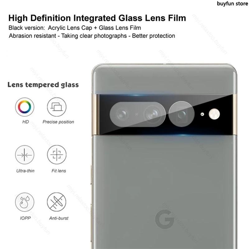 3D Curved Edge Tempered Glass Lens Case For Google Pixel 8 Pro 5G Pixel8pro Pixel8 Pixle 7 6 7a 6a 8 Pro 8Pro Camera Protective Glass
