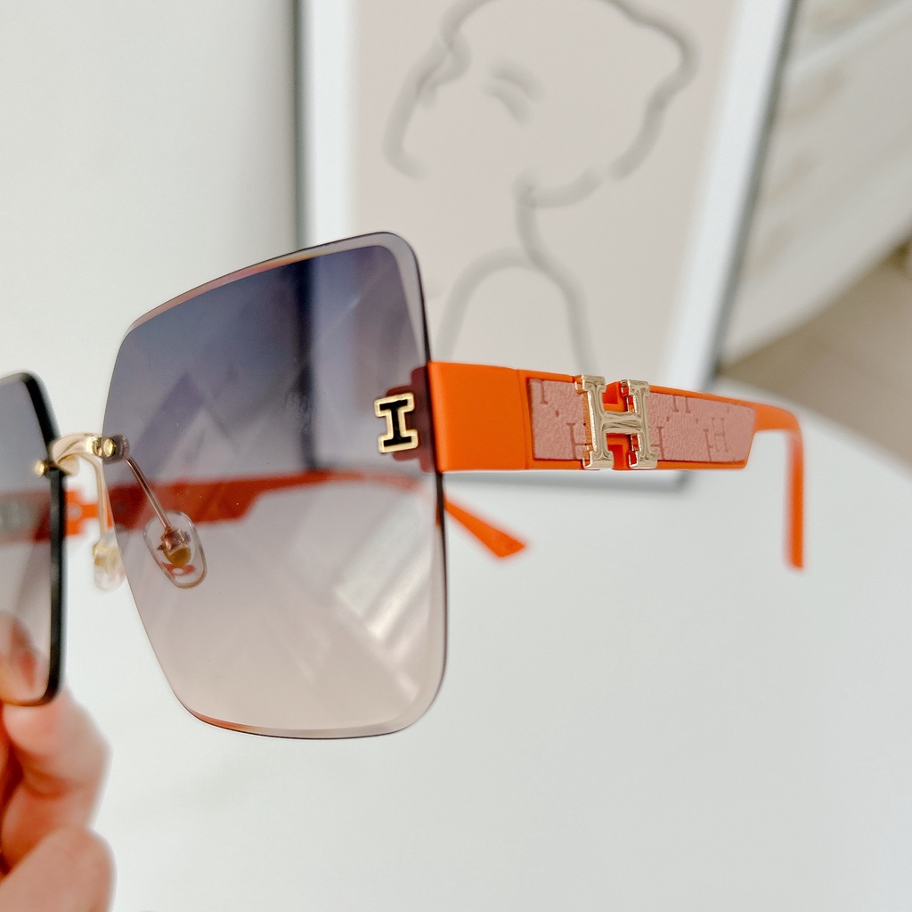 Kính Mát Gọng Vuông Không Gọng Thời Trang Mới Cho Nam Và Nữ