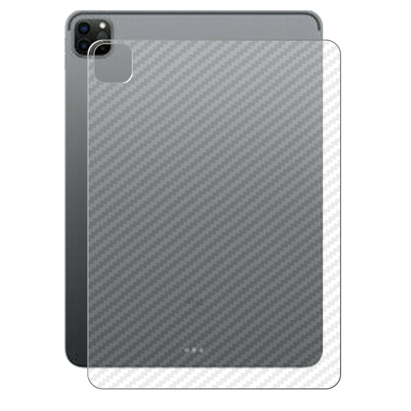 Set 2 Miếng Dán Sợi carbon 3d Bảo Vệ Mặt Sau Cho apple ipad 7th 8th 9th gen 10.2 inch 2019 2020 2021