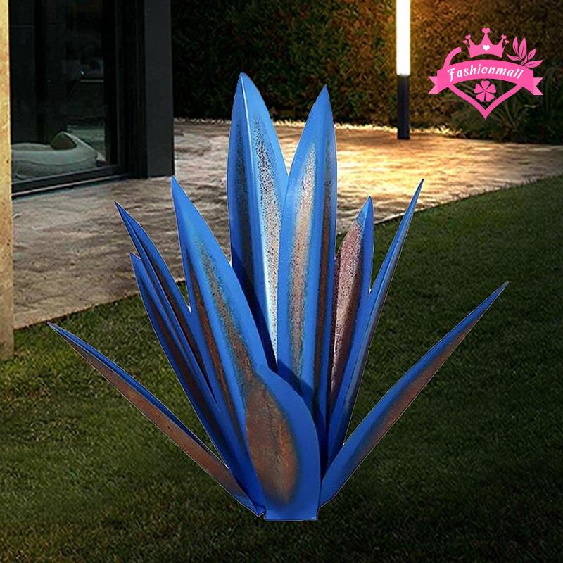 Chậu Cây Kim Loại Sơn Kim Loại Sơn Màu Vẽ Tay Trang Trí Nhà Cửa Sân Vườn Ngoài Trời 55cm