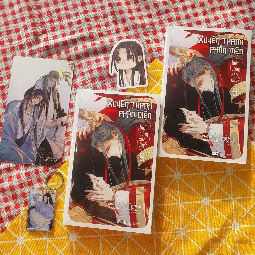 Sách Xuyên Thành Phản Diện Biết Sống Sao Đây - Tập 9 - Skybooks - Bản Quyền