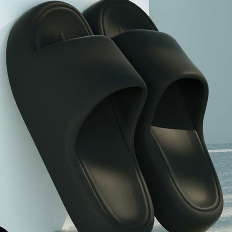 BẠCH LỘC ĐẠI NHÂN✨Dép nữ đi trong nhà  chống trơn trượt màu trơn cho phòng tắm gia đình