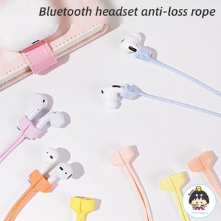 Dây Kết Nối Tai Nghe Không Dây airpods Bằng silica gel Màu Sắc Ngọt Ngào Chống Thất Lạc