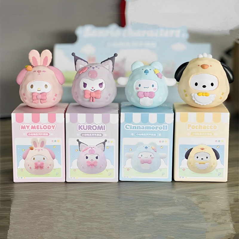 Tượng Mô Hình Nhân Vật anime sanrio tumbler melody cinnamoroll kuromi Dễ Thương Dùng Trang Trí Bàn Làm Việc