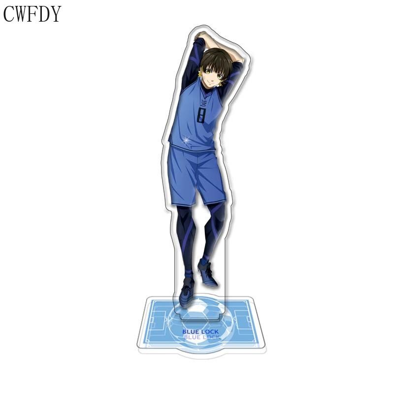 Mô hình Standee New Anime Blue Lock Figure Acrylic Stand Cosplay Anime Character Isagi Chigiri Bachira Nagi Karasu