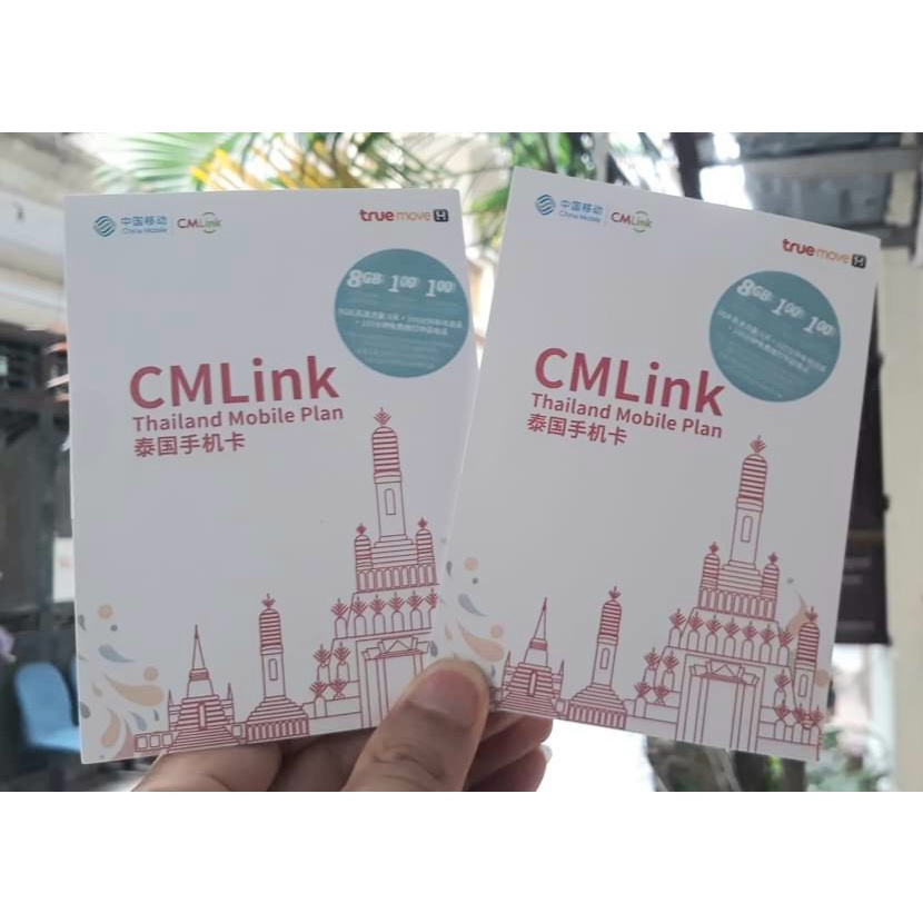 Sim Du Lịch Thái Lan Truemove 08 Ngày 15GB 4G Không Giới Hạn 3G Kèm 20 Phút Gọi Nội Địa Thái Và 20 SMS