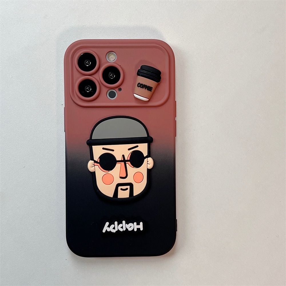 Ốp Điện Thoại Họa Tiết Cô Cậu Bé Đeo Kính Râm Cho xiaomi 13 10 10s 11 pro lite 12 12x 12s ultra redmi k30 k40 k50 k60