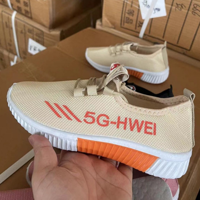 Giày Thể Thao Thoáng Khí Phong Cách Hàn Quốc Thời Trang Xuân Thu Cho Nữ