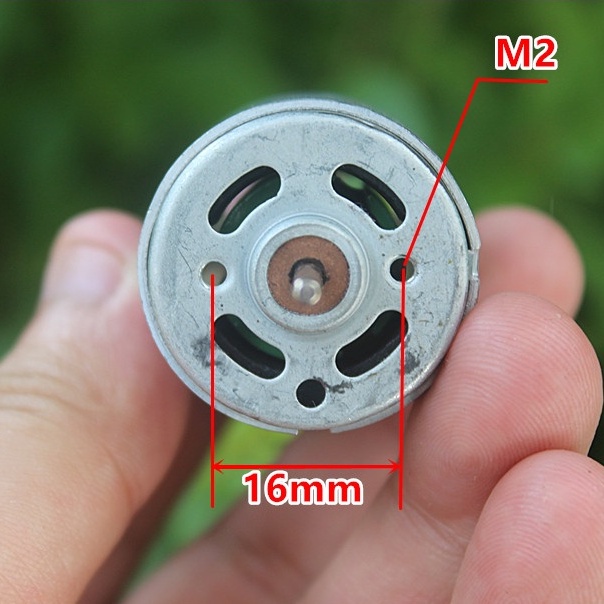 Động cơ 380 3.7V tốc độ cao dùng cho mô hình máy bay, ô tô, tàu thuyền điều khiển