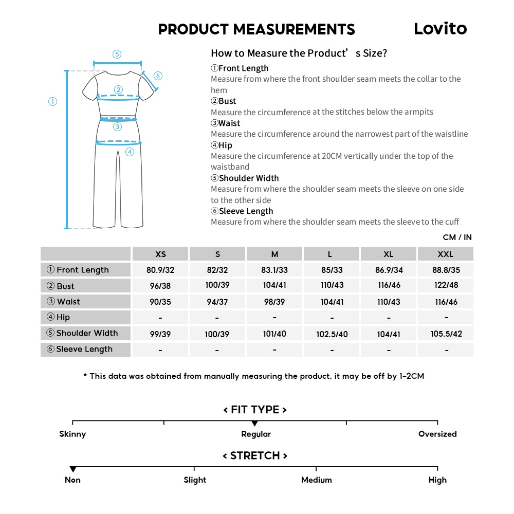 Áo liền quần Lovito phối túi nút trước dây rút màu trơn thường ngày cho nữ LNE05183