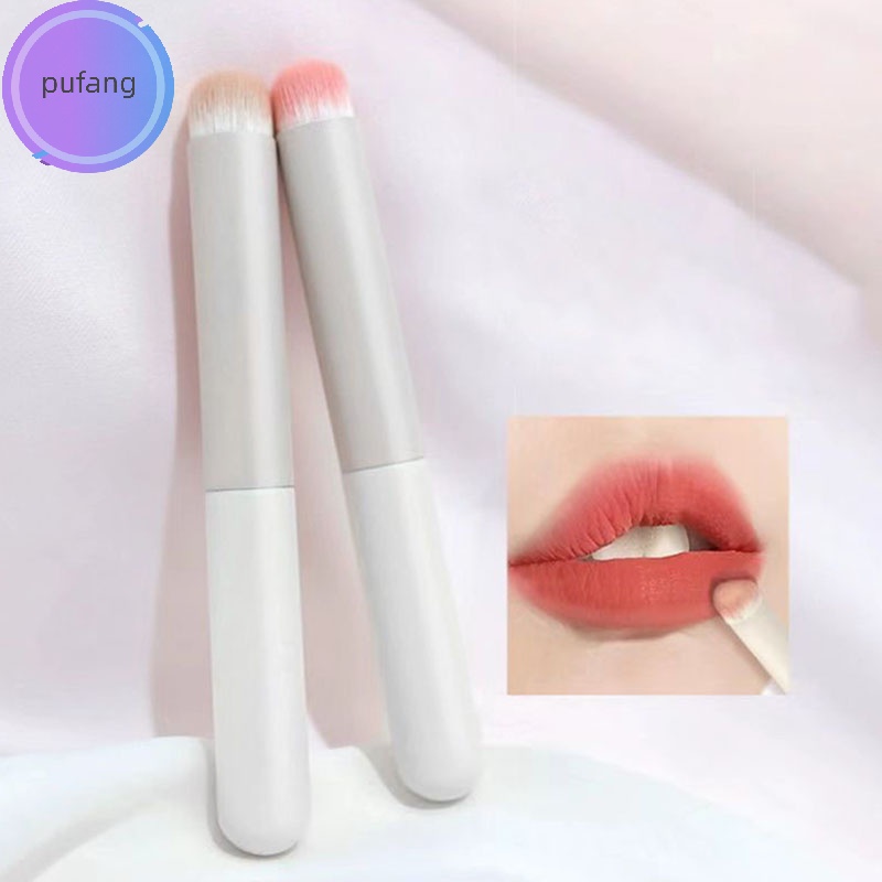 Cọ Trang Điểm Môi Đầu Tròn Che Khuyết Điểm mini Chống Lem Màu Lì vn