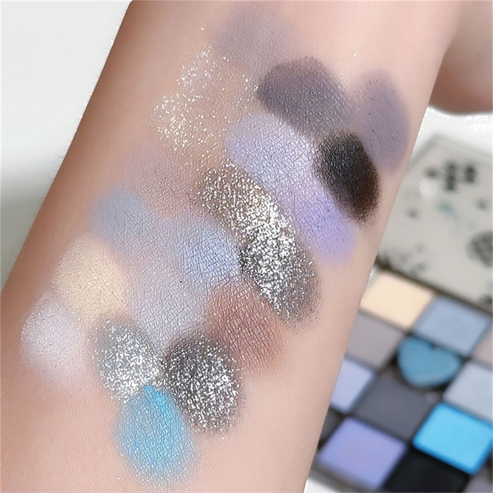 ♕ Bảng phấn mắt 20 màu Dikalu Matte Pearlescent Long lanh Sequin Earth Color Phấn mắt dễ tô màu Trang điểm mắt lâu trôi 4 kiểu dáng LÊN NHẤT