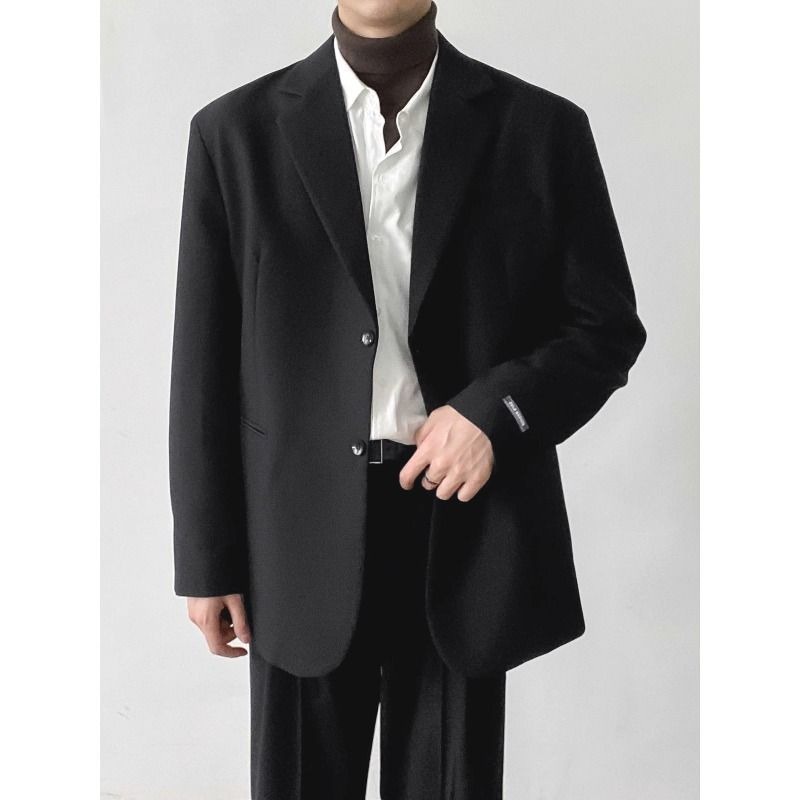 Áo Khoác Vest Dáng Rộng Thiết Kế Trẻ Trung Lịch Lãm Cho Nam