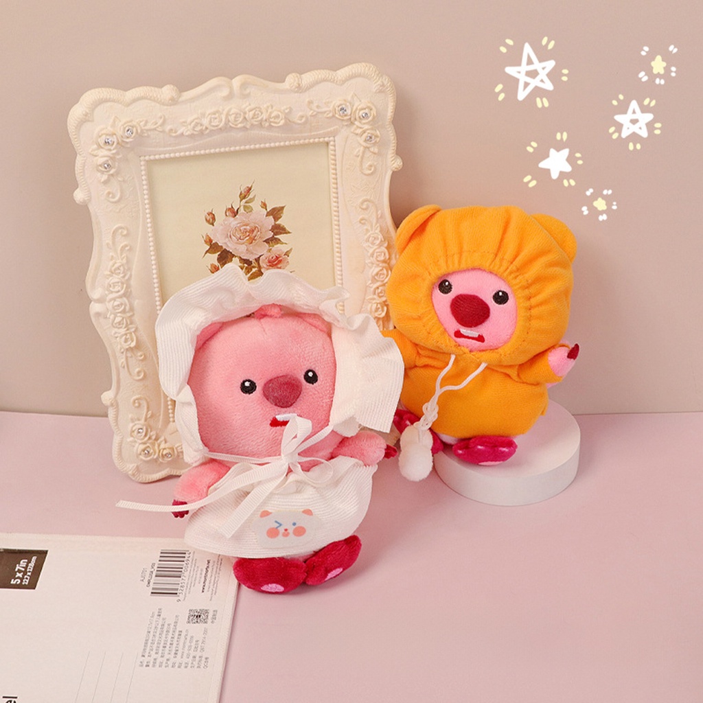 Thú nhồi bông hình gấu Loopy cosplay siêu đáng yêu