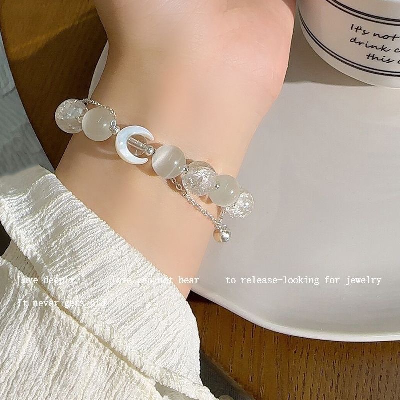 Vòng Tay Hợp Kim Hình Trăng Sao Và Bướm Xinh Xắn Cho Nữ