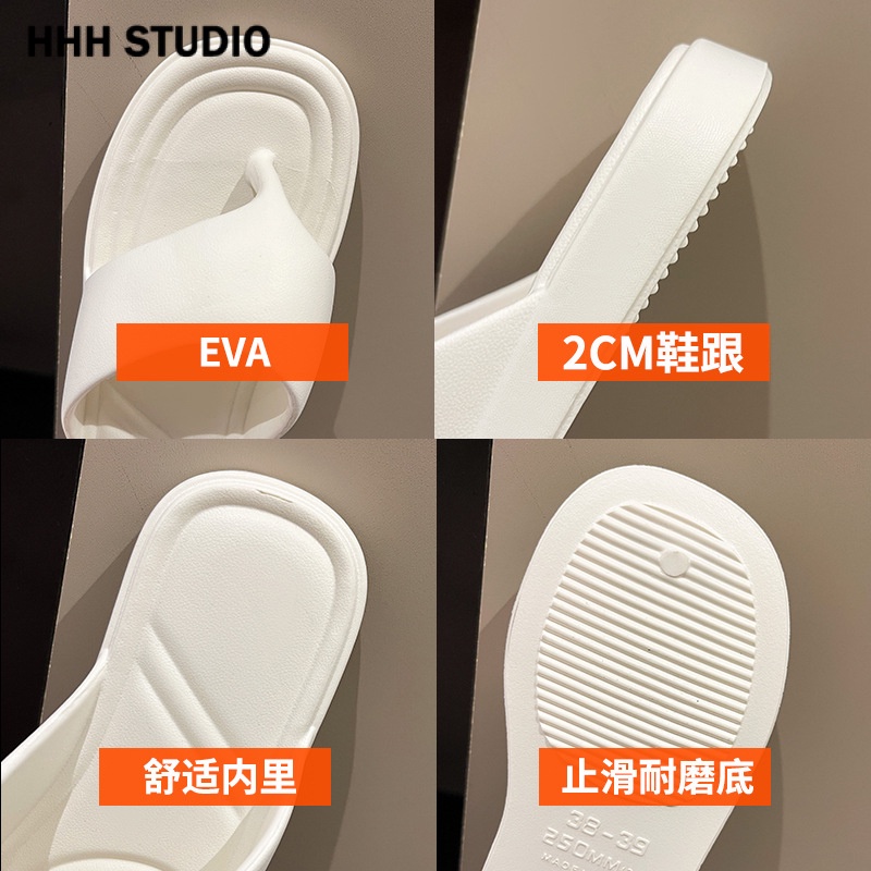 HHH  Dép sandal nữ Hở Ngón Đế Dày Phong cách đơn giản Đáng yêu Đi biển Chất lượng cao FDL23A0MXJ 42Z231018