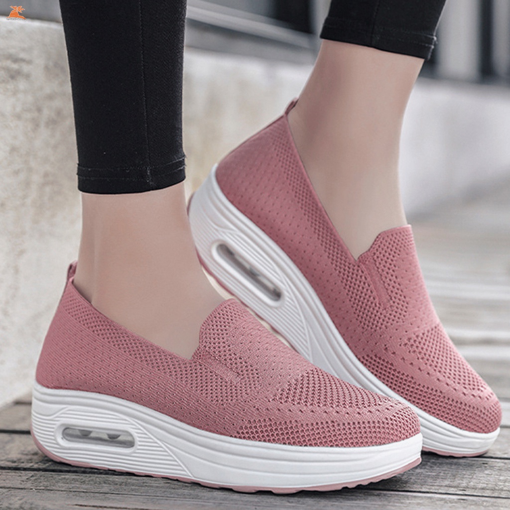 Giày Sneaker Tập gym Siêu Nhẹ Thoáng Khí Thời Trang Cho Nữ