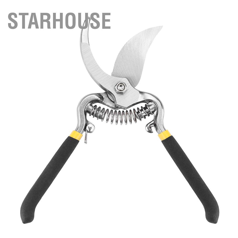 StarHouse 8 "Thép Carbon Kéo Cắt Tỉa Nhà Làm Vườn Cây Nhánh Máy Dụng Cụ Cầm Tay