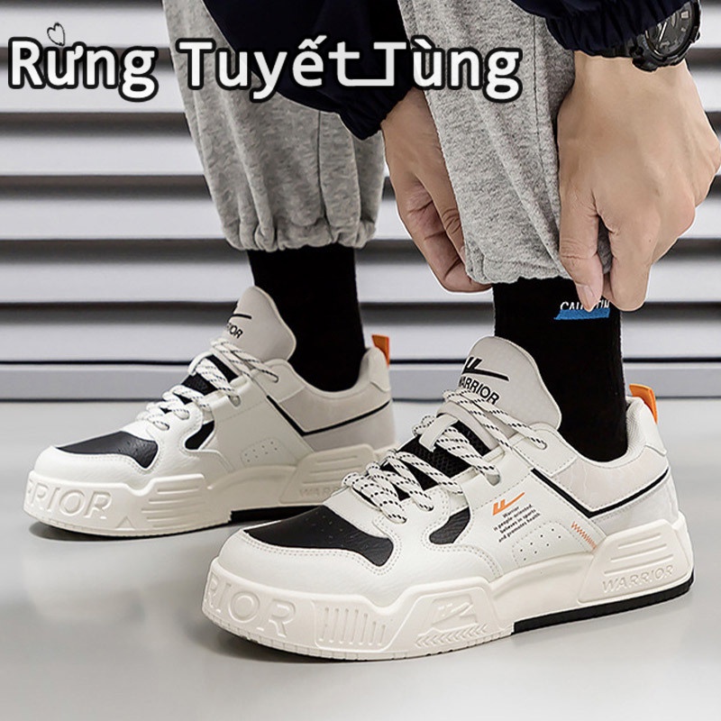 SHANMUSENLIN☘Giày thể thao nam  đế dày phong cách mới xu hướng thời trang thường ngàyGiày nam Thể thao Thư giãn Thời trang
