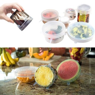 Set 6 màng bọc thực phẩm silicon -Ipermercato