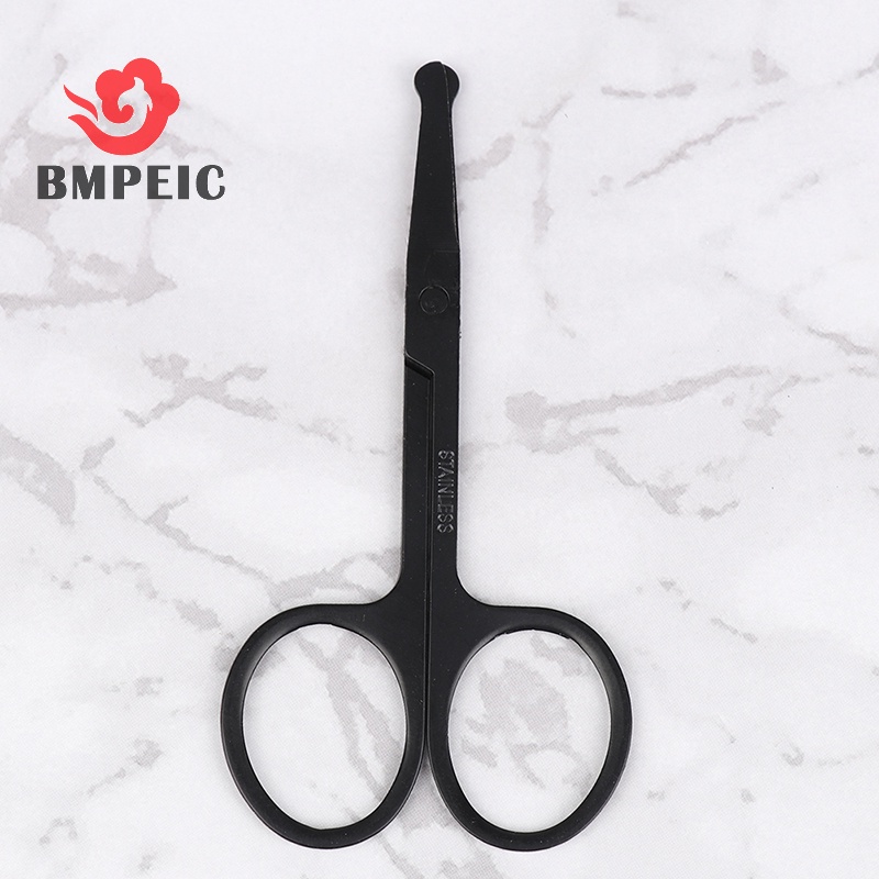 1 Kéo cắt tỉa lông mũi / lông mày BMPEIC bằng thép không gỉ
