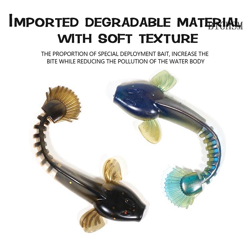 Bighsm 1 Mồi Giả Câu Cá Mềm 2.5g6.5cm / 5.3G9Cm