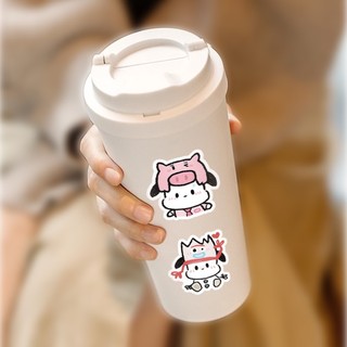 Sanrio, nhãn dán, 100 miếng dán, nhãn dán dễ thương, nhãn dán đồ chơi, nhãn dán sổ tay, nhãn dán nhật ký, nhãn dán vỏ điện thoại di động