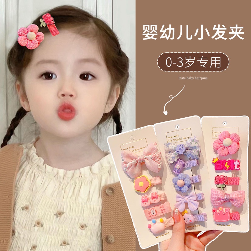 Kẹp Tóc Nơ Siêu Dễ Thương Cho Bé Gái